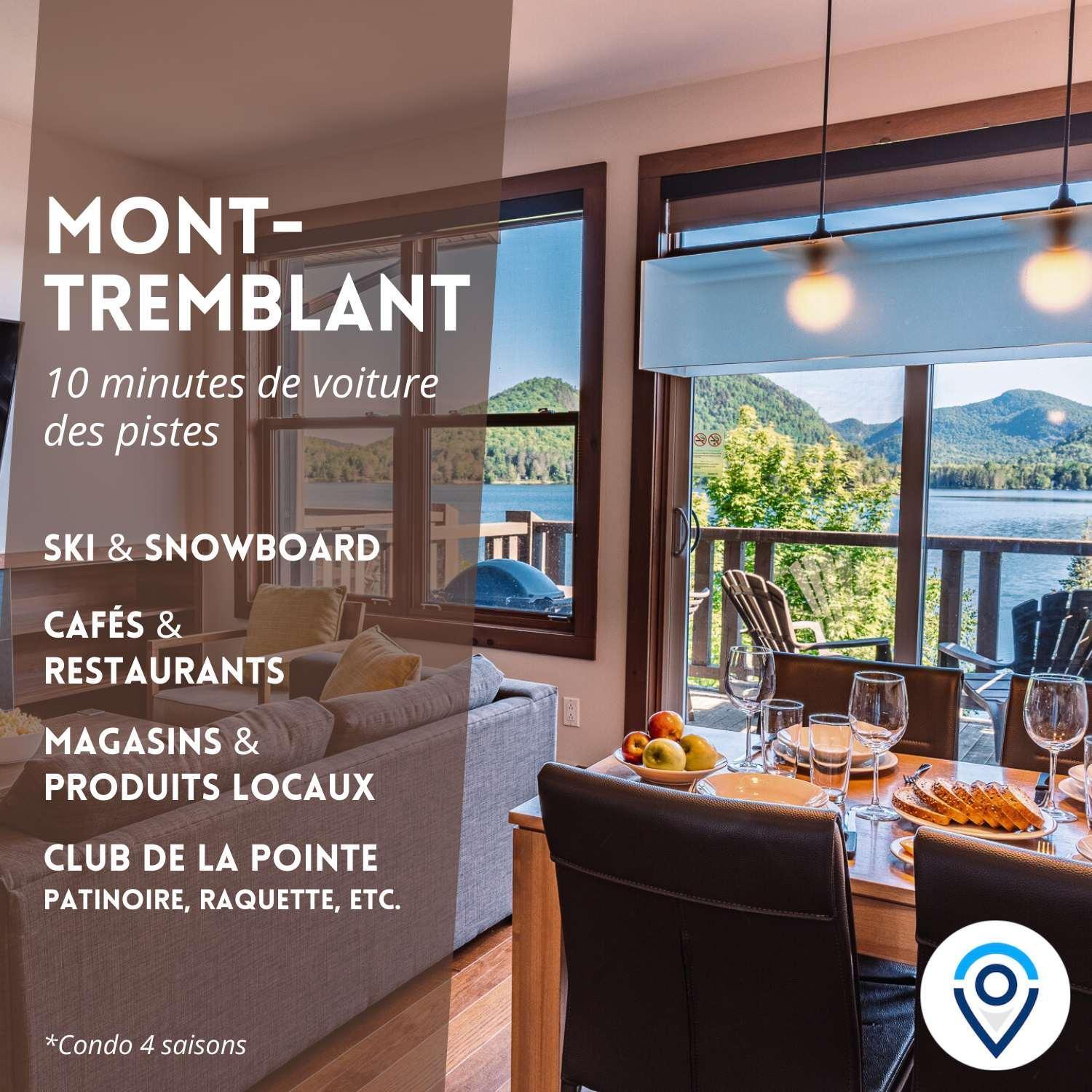 Lakefront Mountain View - Resort Loft Lac Superieur Exterior photo